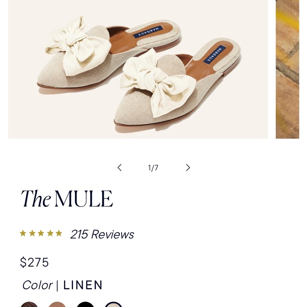 Margaux The Mule slide on. Size 8.5. Good condition